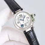 Best Replica Cartier Classic Capassa leather Belt Watch 32mm 
